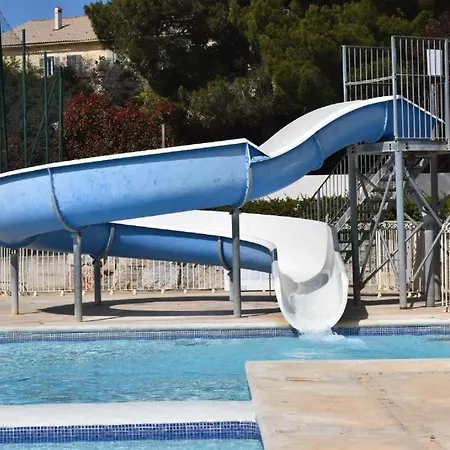 Joli T2 Proche Plage Dans Residence La Londe-les-Maures Buitenkant foto